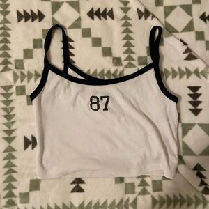 Cropped tank top